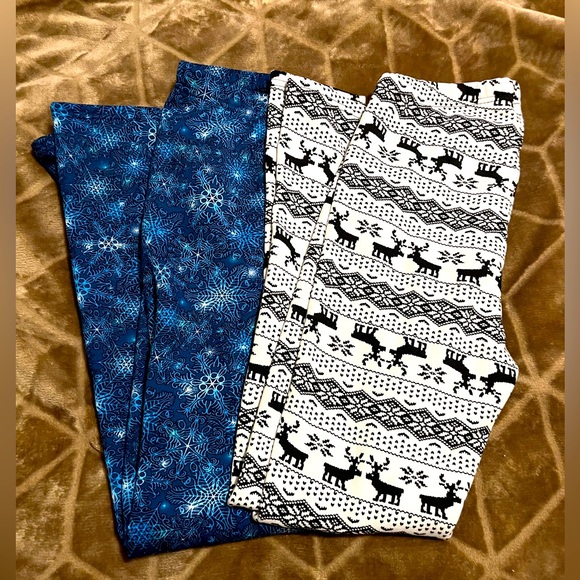 Just Cozy Fur Lined Leggings Bundle - Picture 1 of 3